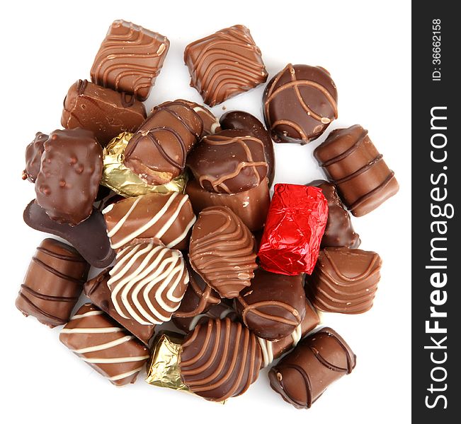 Assorted Fine Chocolates - Color Image.