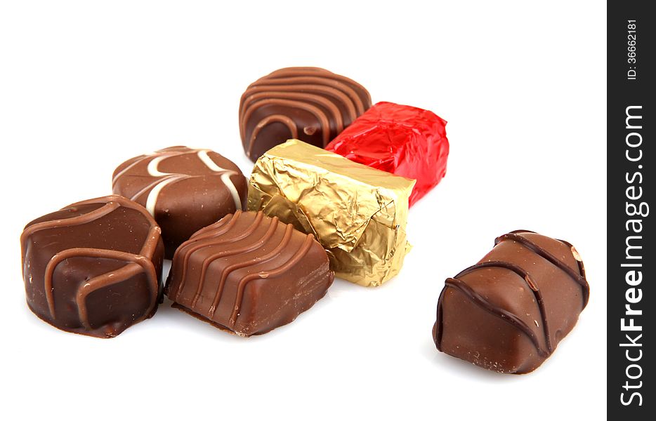 Assorted Fine Chocolates - Color Image.