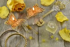 Yellow Fragrance Still Life Stock Photography Yellow Fragrance Still Life Stock Photography