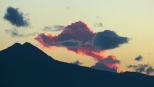 Mountain And Clouds Time Lapse Stock Image Mountain And Clouds Time Lapse Stock Image