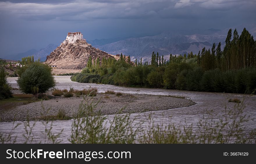 Thicksey Gompa In Leh Ladakh