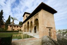 The Partal Gardens Of Alhambra In Granada Stock Photos The Partal Gardens Of Alhambra In Granada Stock Photos