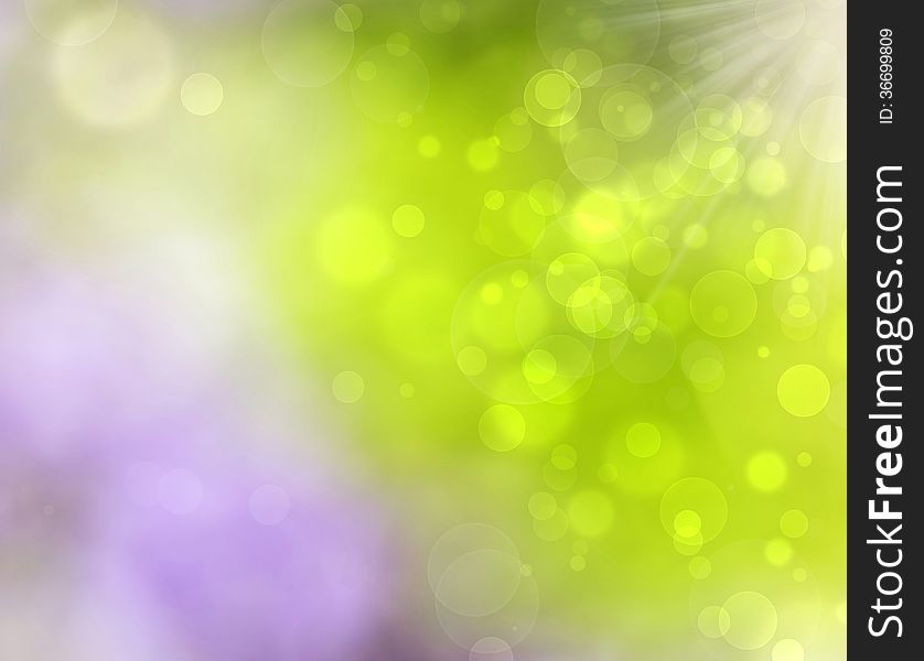 Abstract colorful spring background