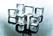 Melting Ice Cubes Stock Photo Melting Ice Cubes Stock Photo