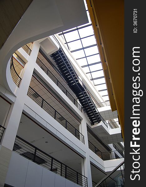 Stairs of a building in CUMT, Xuzhou