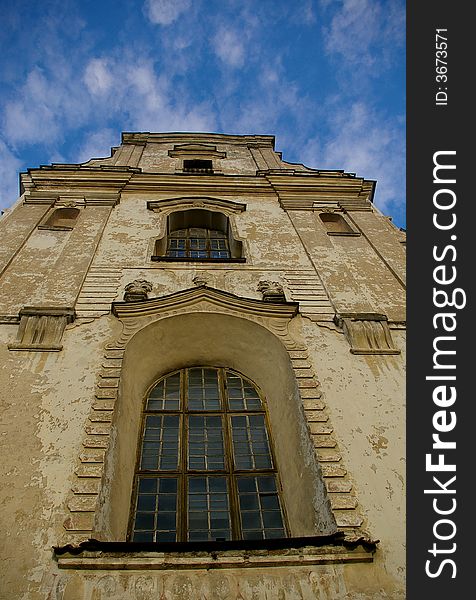 The ancient church in Vilnius, Lithuania