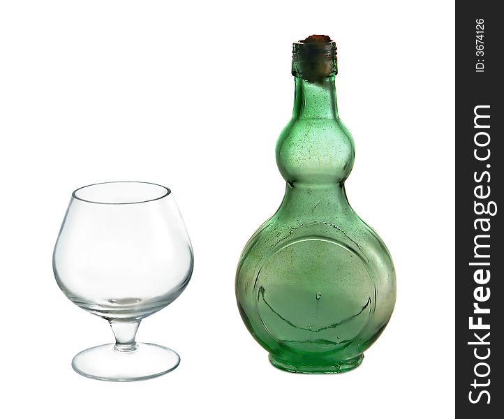 Bottle And Glass