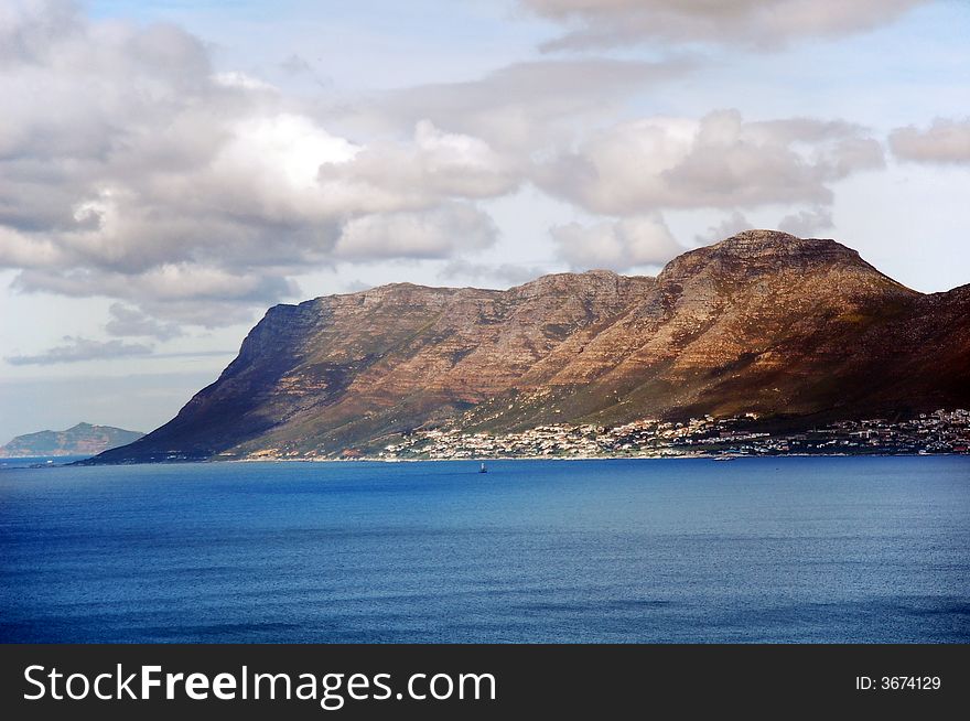 A mountain in Cape Town suburbs - South Africa