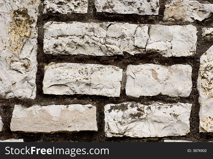 White brick texture for backgrounds
