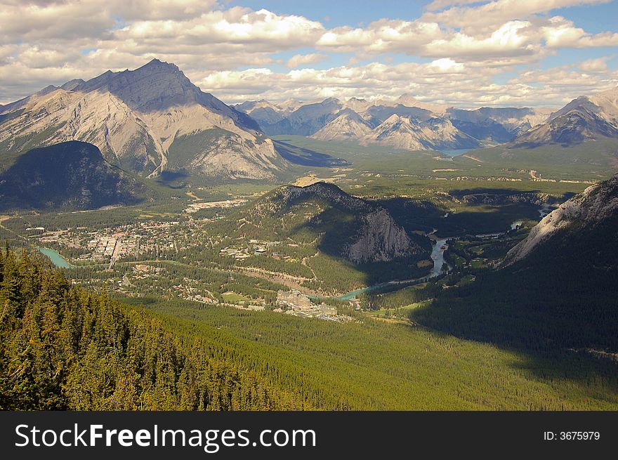 Banff National Park in Canadian Rockies