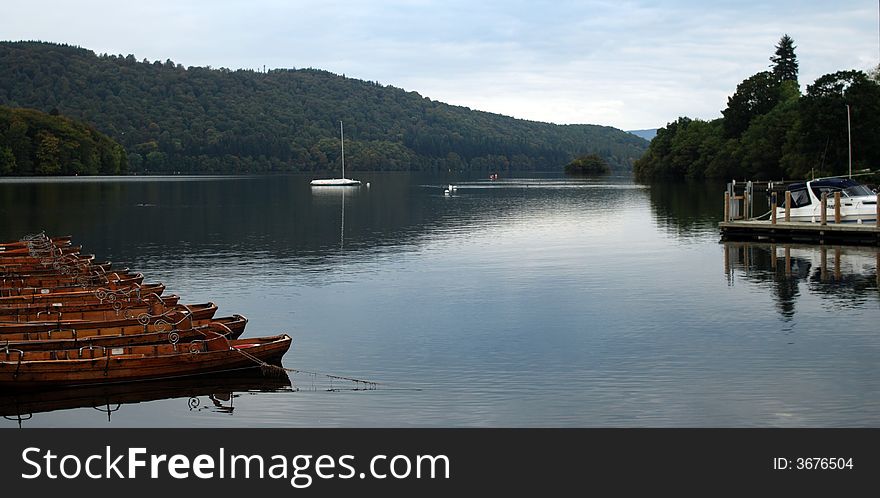 Boats On Lake Windemere