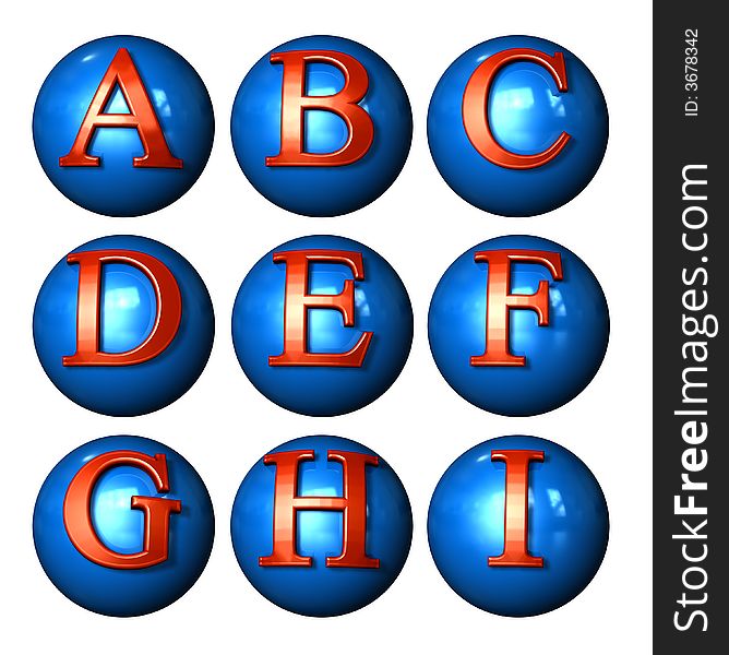 Icon Ball Letters