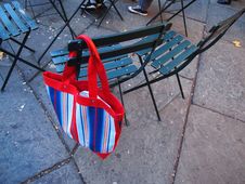 Colorful Bag &x28; Forgotten &x29; Stock Photo Colorful Bag &x28; Forgotten &x29; Stock Photo
