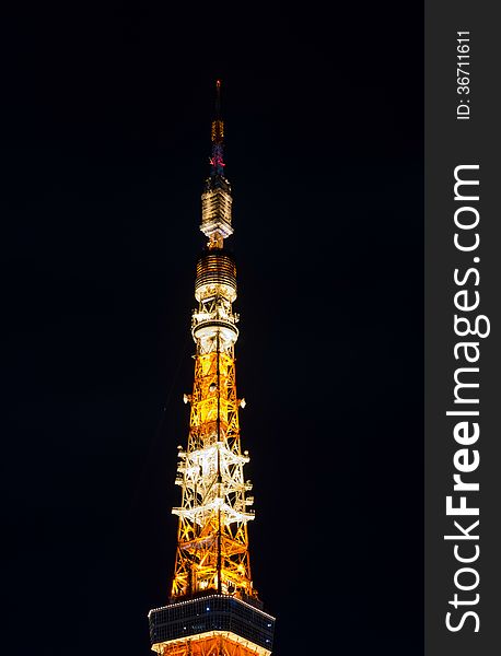 Tokyo Tower at Tokyo, Japan