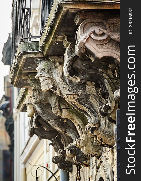 Gargoyles In Lviv, Ukraine