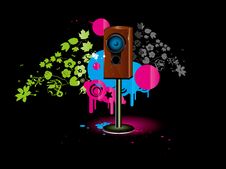 Speaker Background Royalty Free Stock Photos Speaker Background Royalty Free Stock Photos