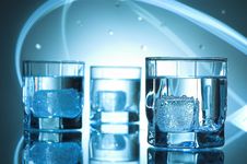 Glass Of Water Royalty Free Stock Photography Glass Of Water Royalty Free Stock Photography