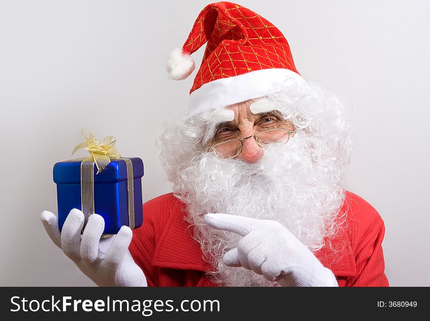 Santa With Gift