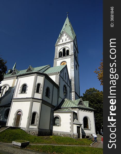 Kirche (Church) of queen Louise in Kalinigrad (Koenigsberg). Russia.