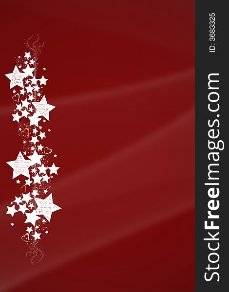 Background in red for christmas or new year