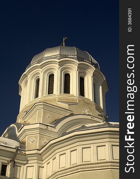 Tower of a orthodox church