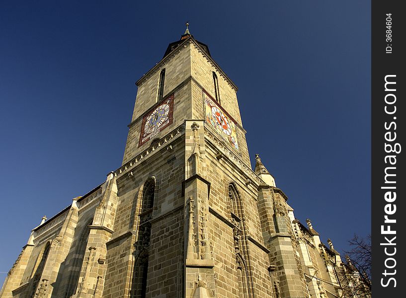 Tower of a catholic church