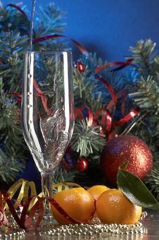 Glass With Champagne Royalty Free Stock Image Glass With Champagne Royalty Free Stock Image