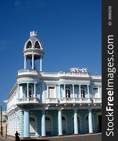 Ferrer Palace at Cienfuegos, World Heritage City, Cuba.