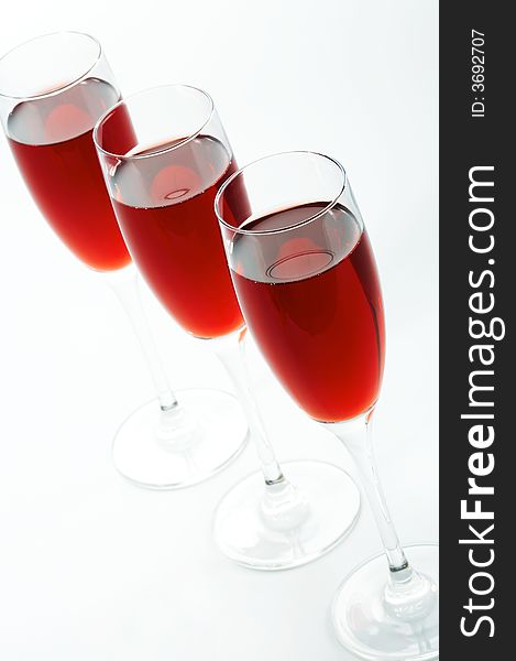 Glasses With Red Wine