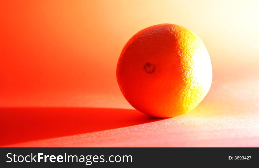 Fruit Orange all orange strong light