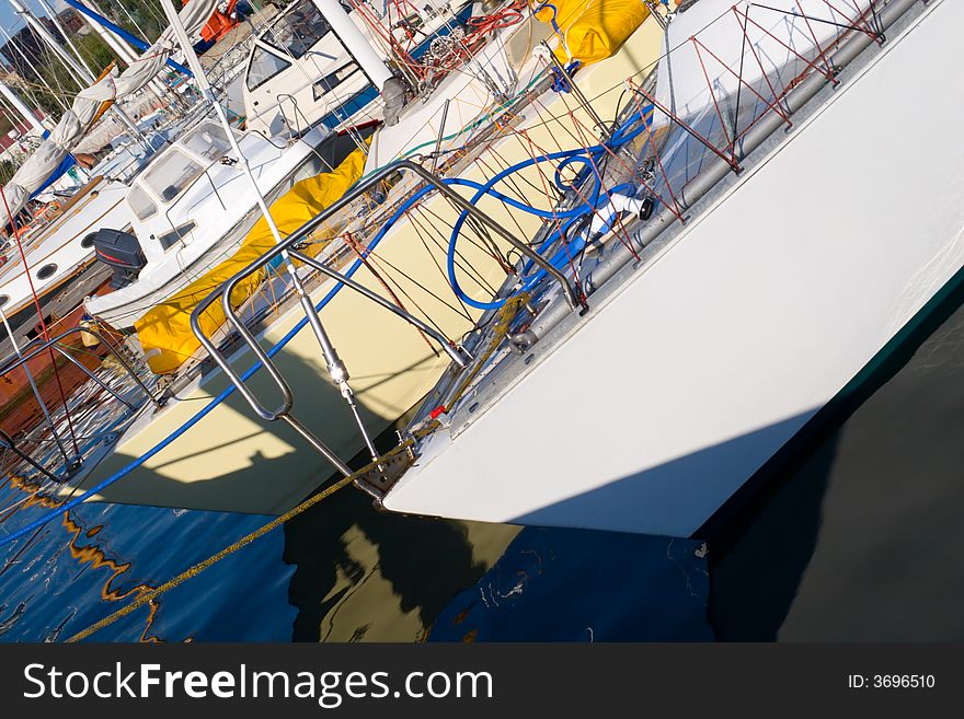 Yachts In Marina