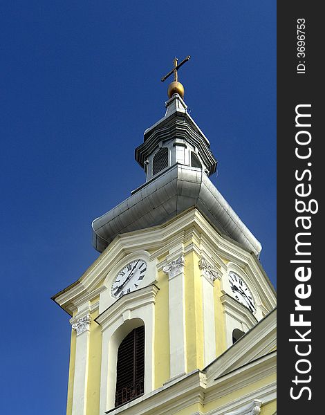 Tower of a orthodox church