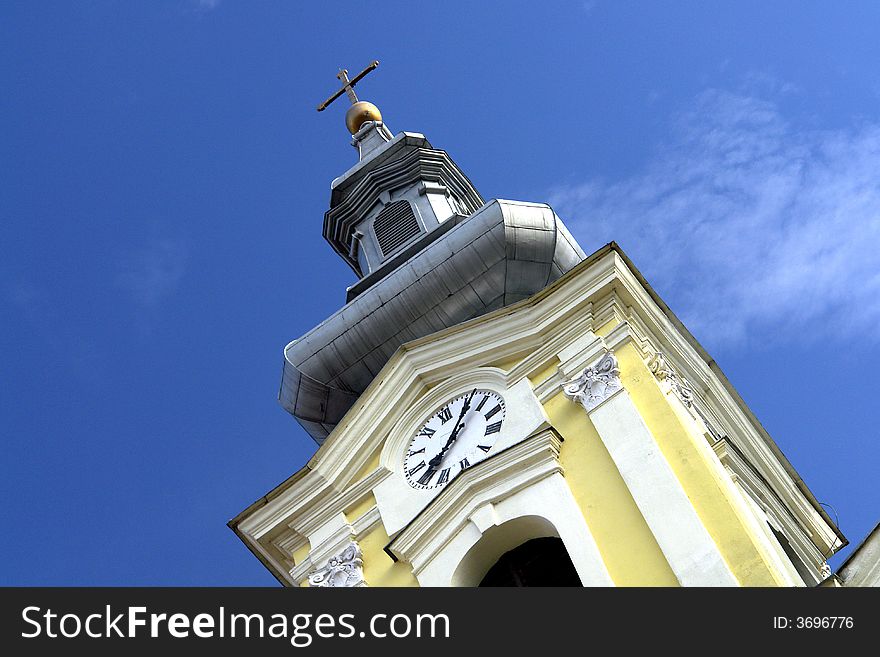 Tower of a orthodox church