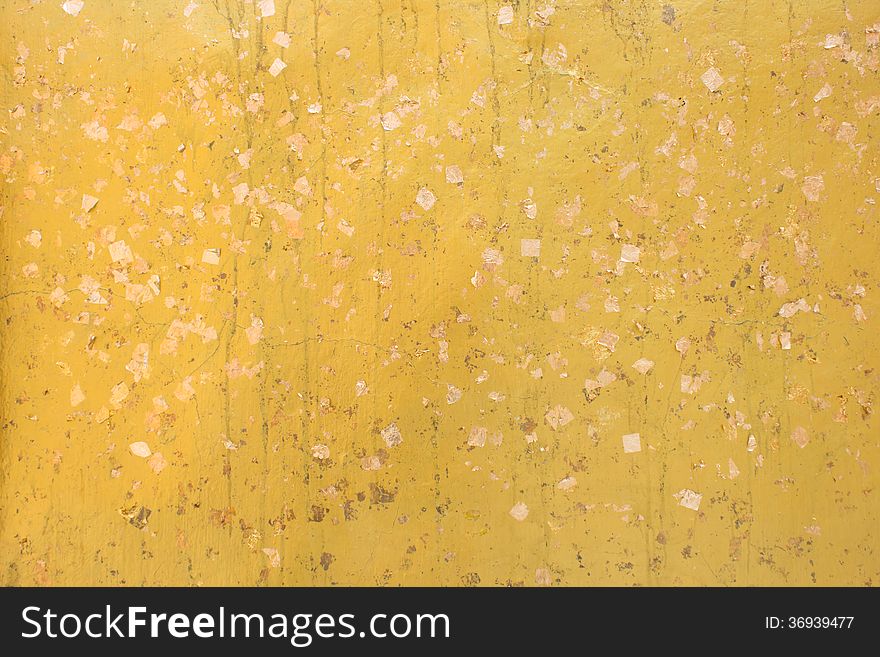 Grunge Yellow Texture For Background. Grunge Yellow Texture For Background