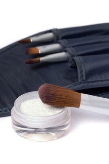 Beauty Brushes Royalty Free Stock Images Beauty Brushes Royalty Free Stock Images