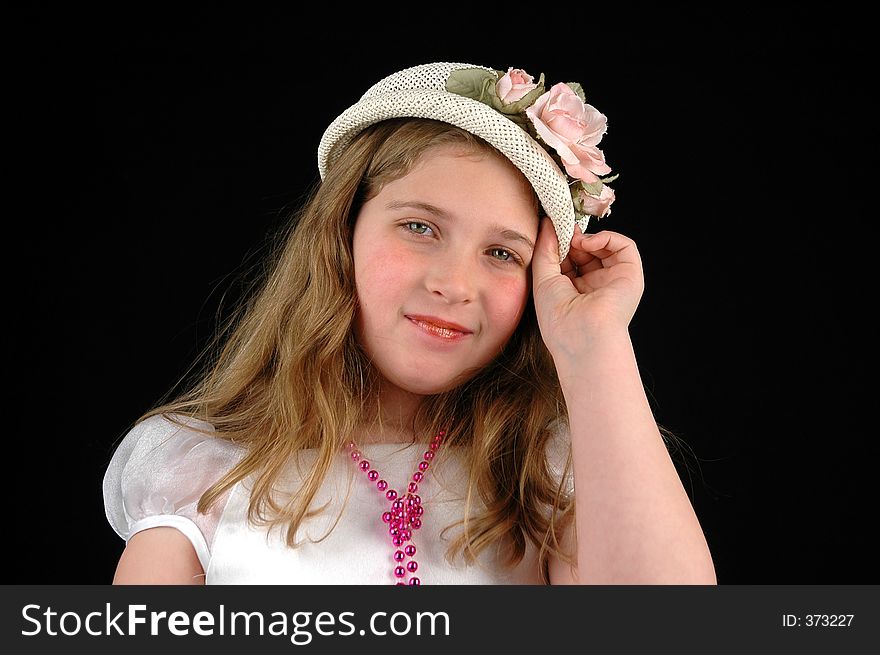 Photo of a litle princess. Photo of a litle princess