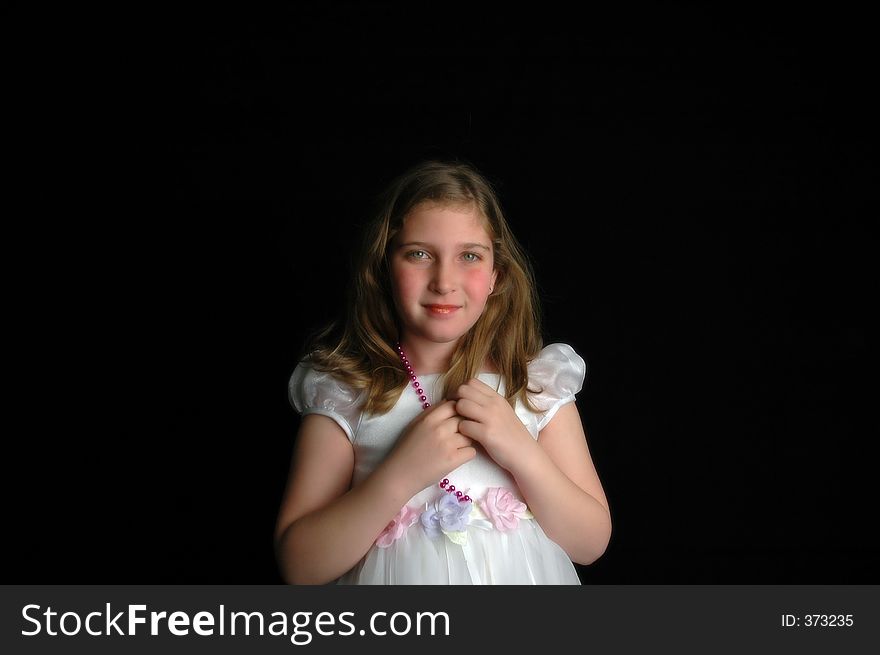 Photo of a litle girl. Photo of a litle girl