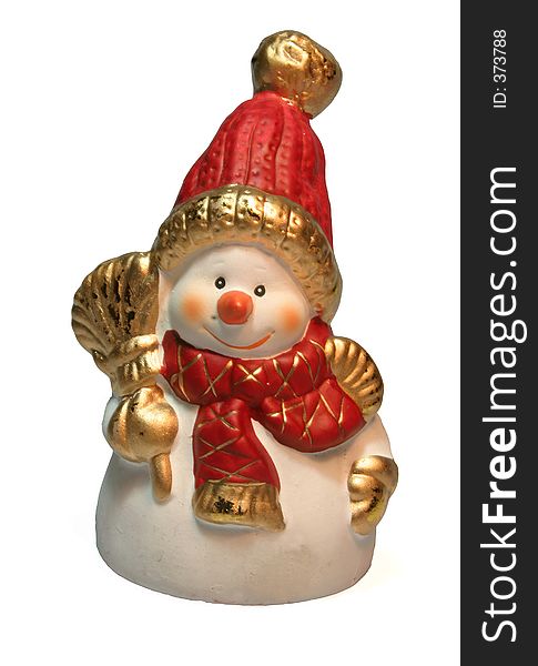 Snowman figurine