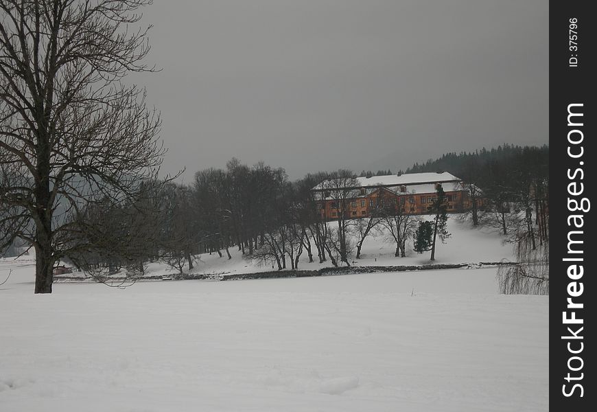 Bogstad manor in Oslo in Norway.