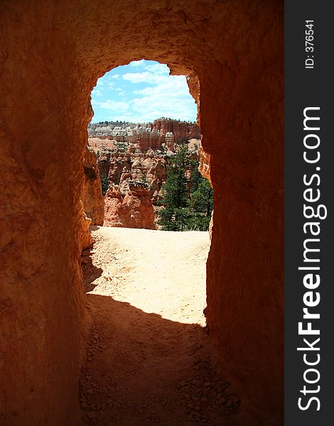 Bryce Canyon Entrance. Bryce Canyon Entrance