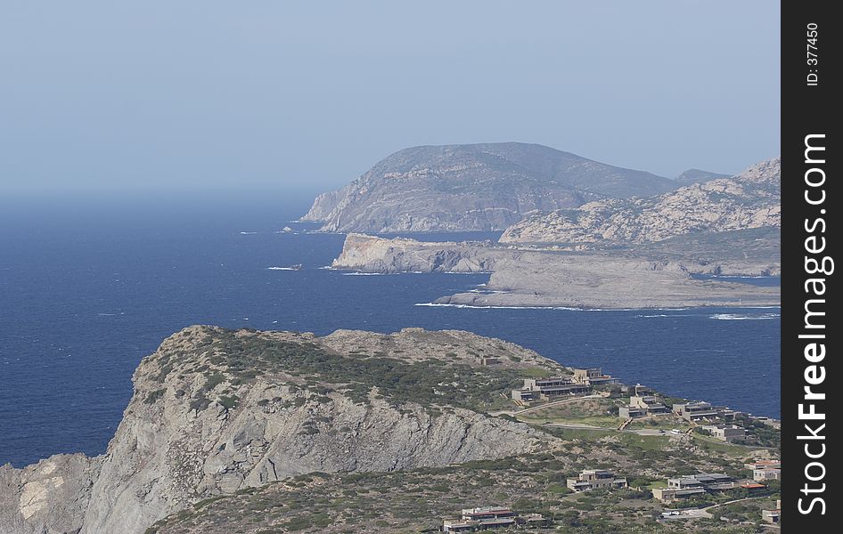 Falcone Cape and Asinara Island, North of Sardinia, Italy