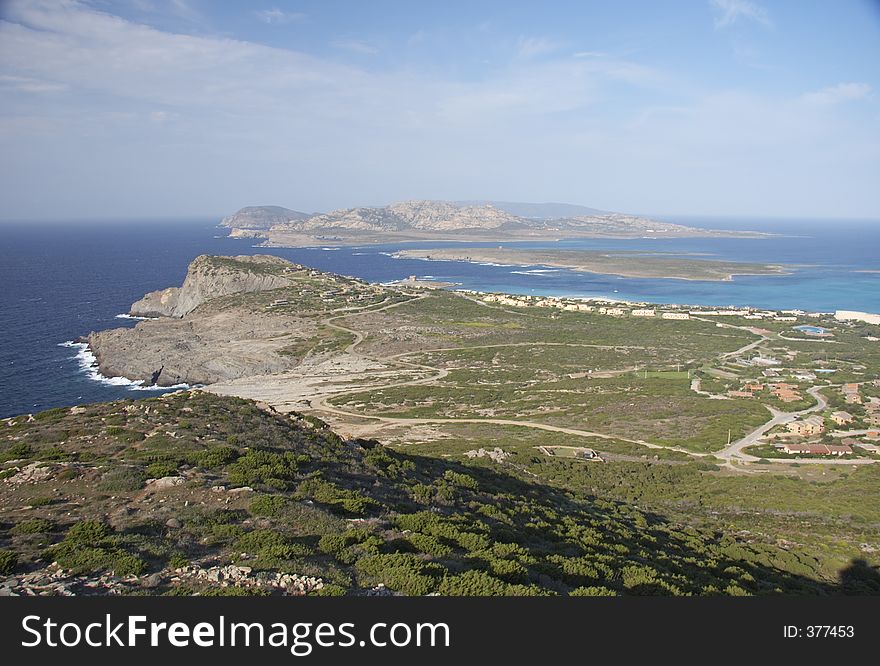 Falcone Cape and Asinara Island, North of Sardinia, Italy