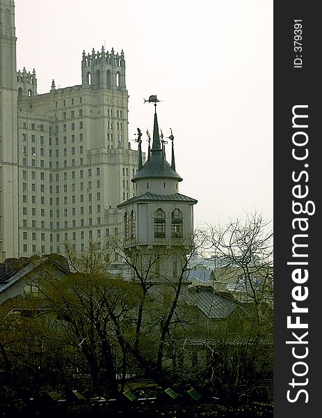 Skyscraper and modern tower