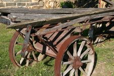 Antique Horse Wagon Royalty Free Stock Photo