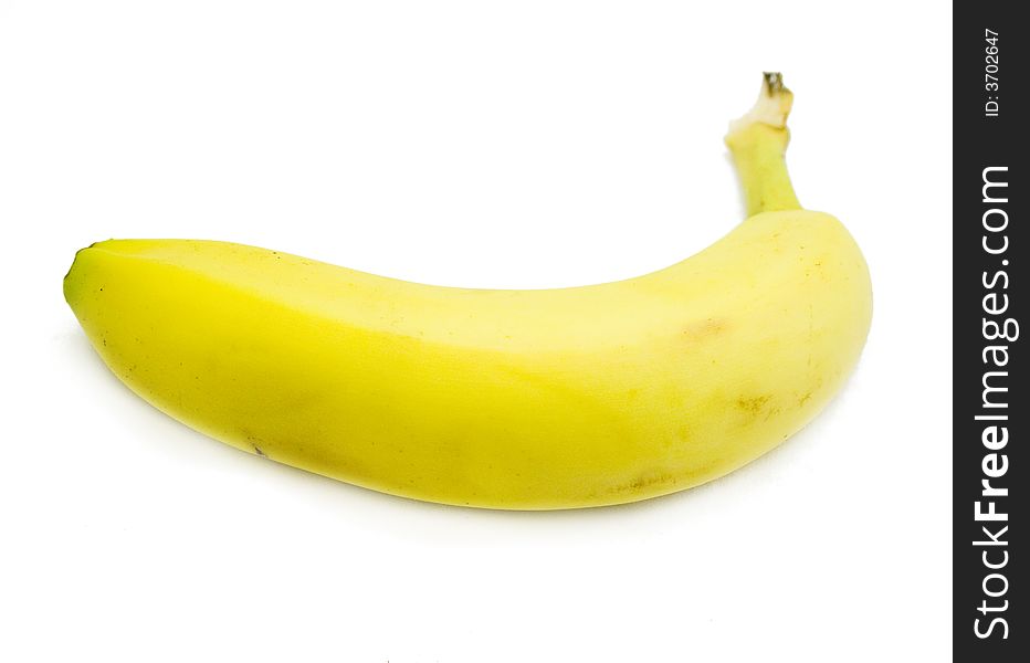 Close-up of fresh yellow banana
