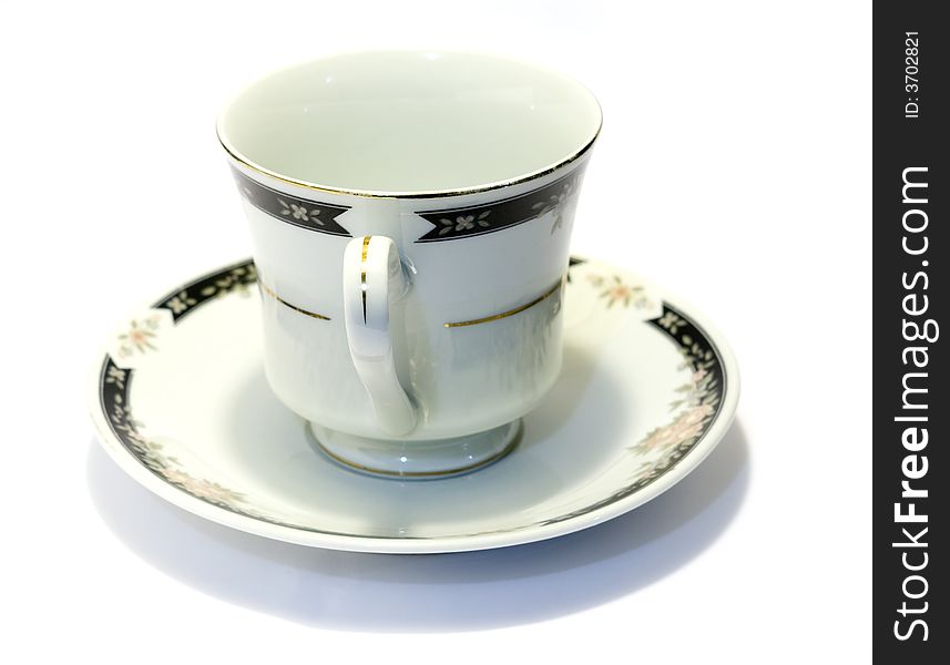 Porcelain Tea Cup And Saucer 2