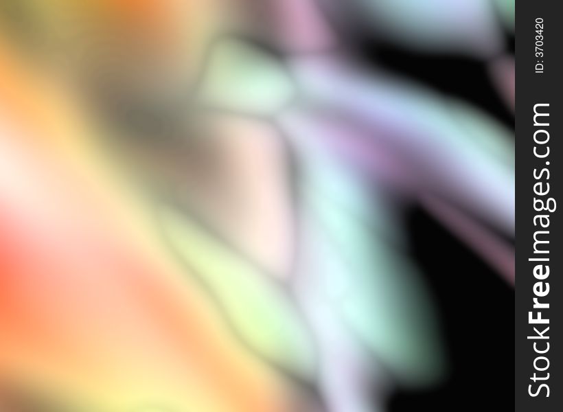 A abstract with flowing pastel colors. A abstract with flowing pastel colors