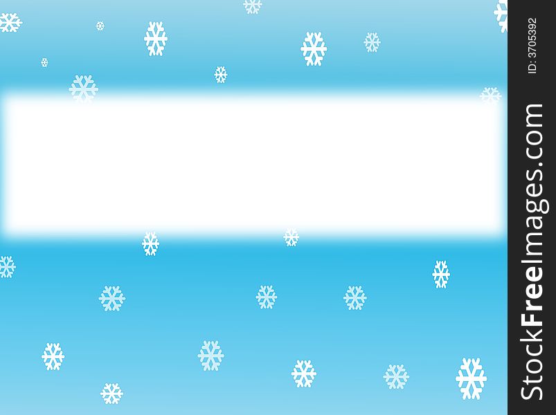 Snowflake background