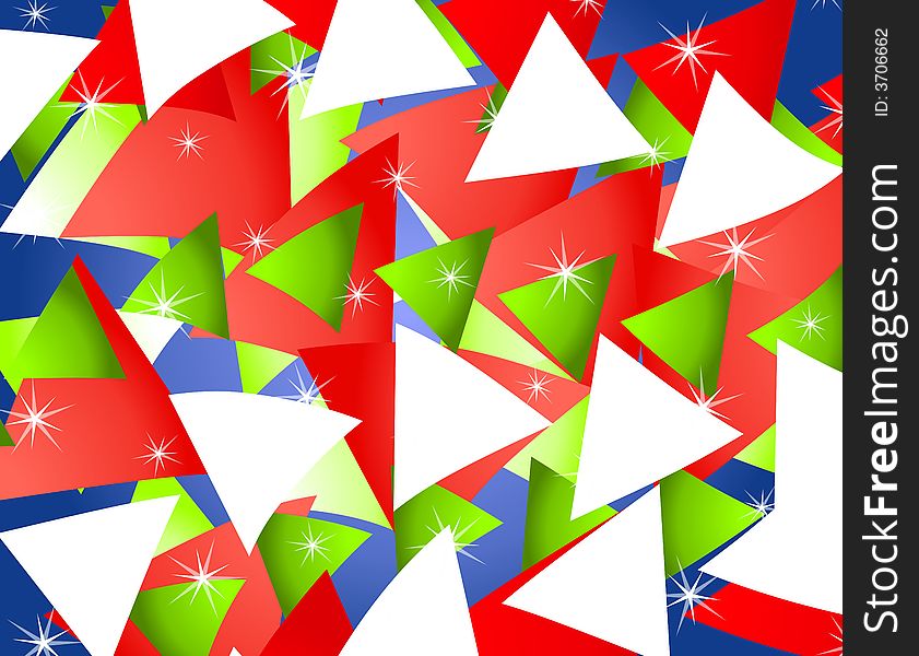 Abstract Christmas Background 4