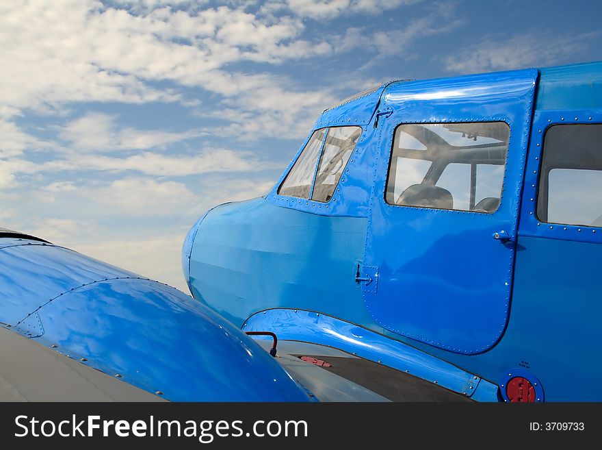Blue Airplane